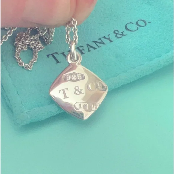 Tiffany & Co. 🎁 GIFTABLE 18” Necklace RARE 925 Silver +Pouch, BOX & Bag - Picture 5 of 17